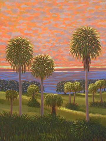 As The World Turns by Florida Artist Gary Borse is available at Plum Contemporary Art Gallery St Augustine FL