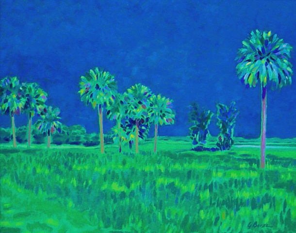 Moonlight Sonata painted by Florida Artist Gary Borse