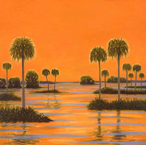 Summer Waltz by Florida Artist Gary Borse available at The Harn Museum of Art Gainesville FL