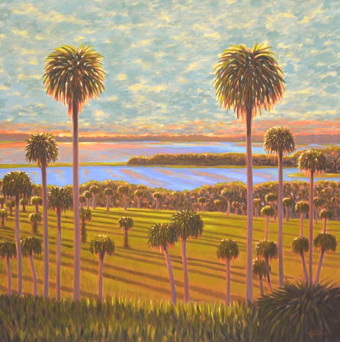 Autumn Rhapsody by Florida Artist Gary Borse is available at Plum Contemporary Art Gallery in St Augustine FL