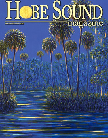 Florida Artist Gary Borse Cover of Home Sound Magazine Mockup