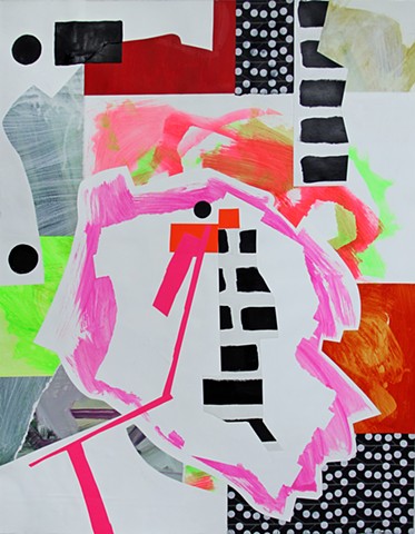 Contemporary Abstract Collage