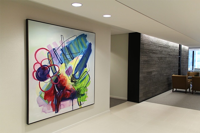 Installation view of "Study 1"
