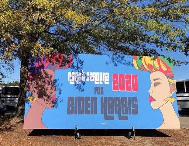 Biden Harris "Soul to the Polls" Campaign Banner