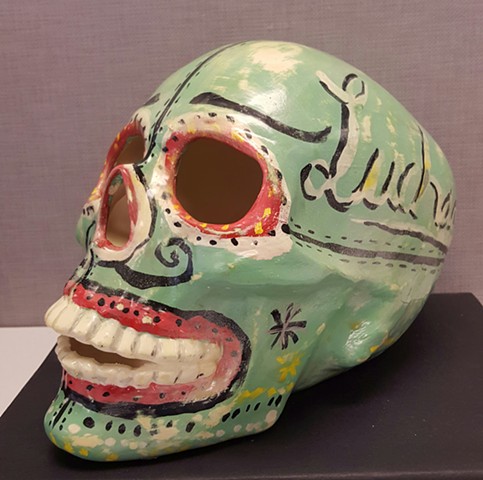 day of the dead luchador 