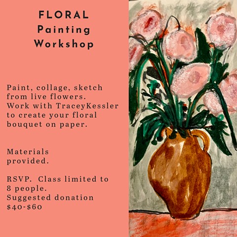 Monthly Floral Watercolor Class