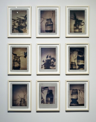 Shadow Cipping, series of 9. Installation View