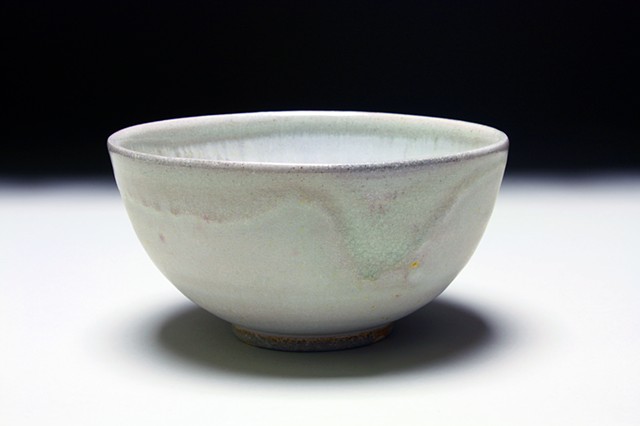 Pink Bowl Soda Fired Stoneware Clay Ceramics Pottery