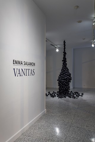 Emma Salamon's darkly romantic, installation-based works explore the dichotomous terrain between desire and repulsion, beauty and decay and, ultimately, life and death.