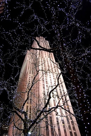 Rockefeller Center At Christmas