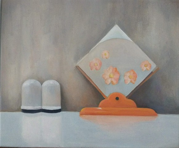 Still life with salt and pepper £450.00