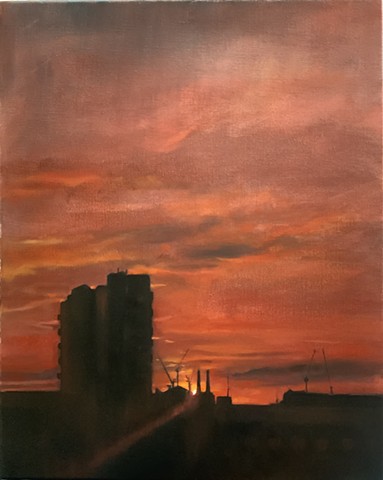 Battersea Sunset £400.00