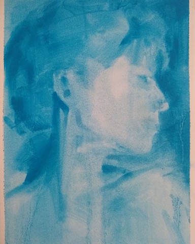 Self Portrait with Turned Head. £400.00