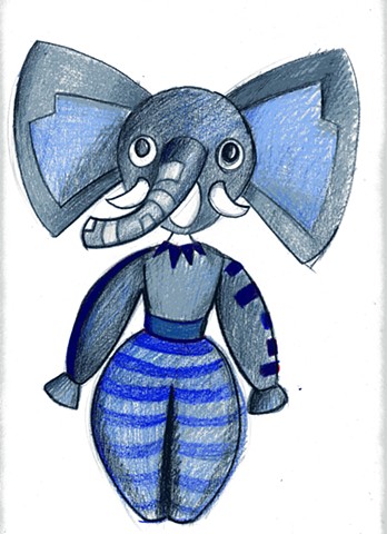 Justin and Friends Tour - Costume drawing