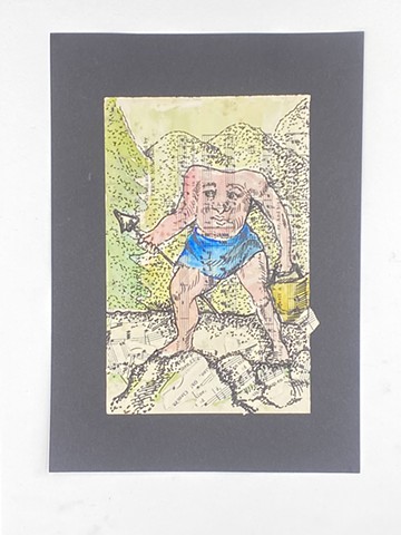 Mixed Media, up-cycled  paper, ibis Byzantine art, Sydney Contemporary