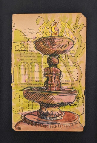 felt marker up cycled paper