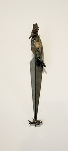 Kingfisher (Wall hanging) (sold)