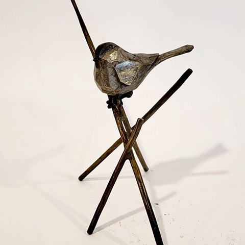 Chickadee on Sticks (sold)