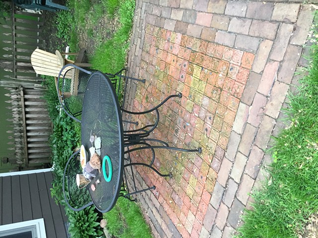Patio at private residence