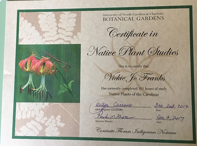 NC Native Plant Studies
