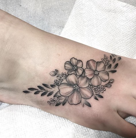 flower foot