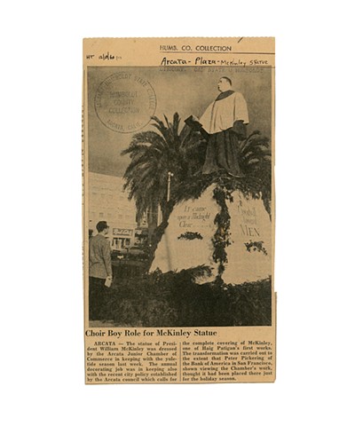 [news clipping] Courtesy of Humboldt County Pamphlet Collection, Humboldt State University Library