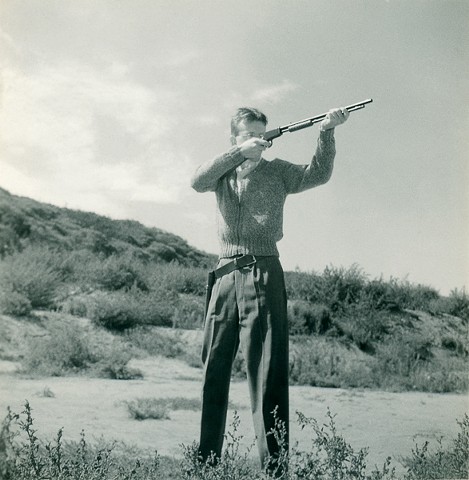 Untitled (sharpshooter with a Winchester)