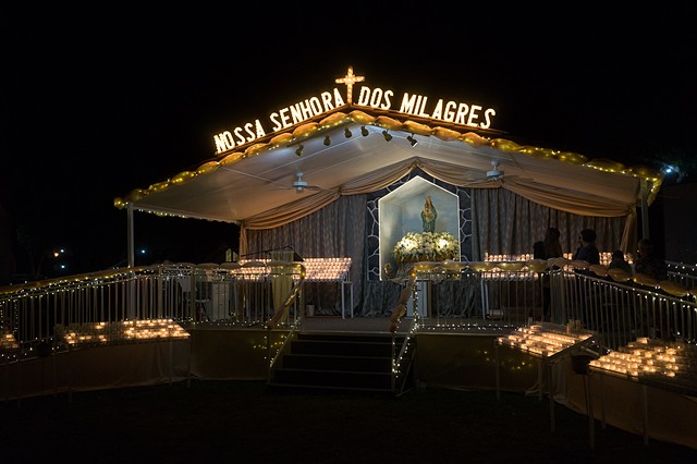 The Nossa Senhora dos Milagres shrine in Henry Miller Park