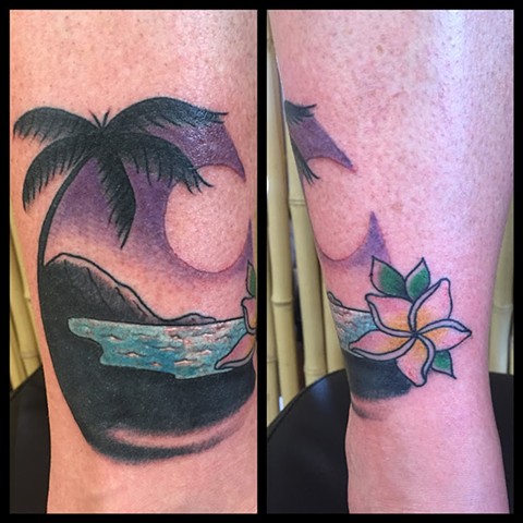 Beach Cover-up Tattoo - Lahaina, Maui