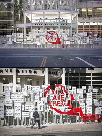 aaron stephan point of view POV you are here YAH SLC salt palace public art