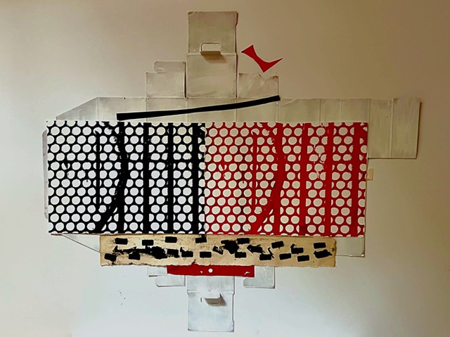 Mixed media collage 