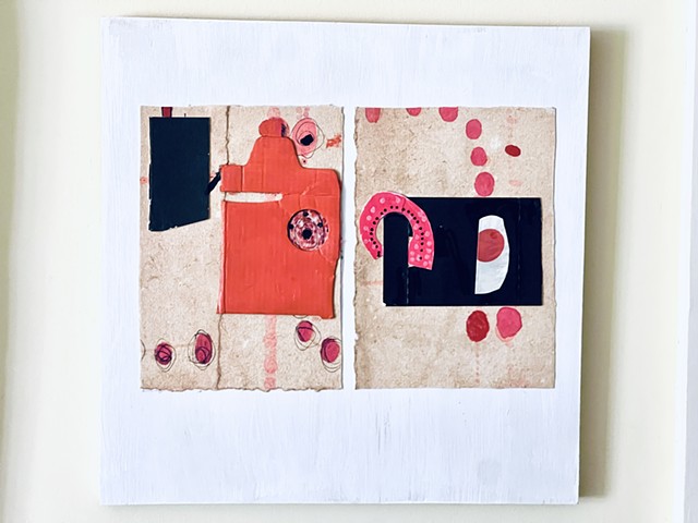 Orannge Diptych