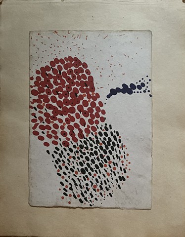 Red and black Dots