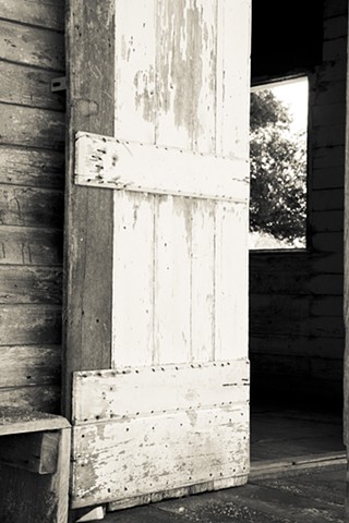 Detail of Door in Slave Cabin