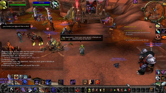 The Council on Gender Sensitivity and Behavioral Awareness in World of Warcraft