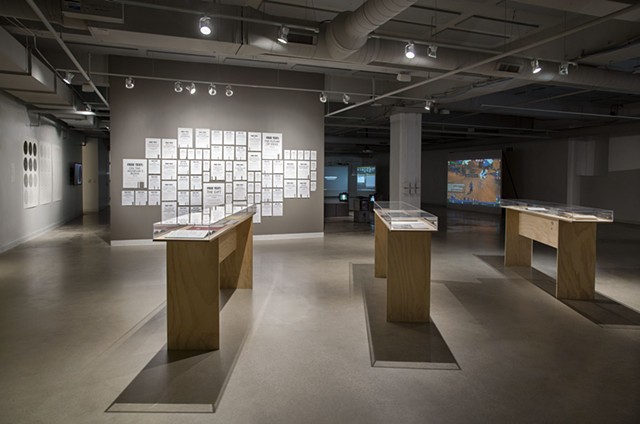 "The Council on Gender Sensitivity and Behavioral Awareness in World of Warcraft" at Feedback #4 (installation view)