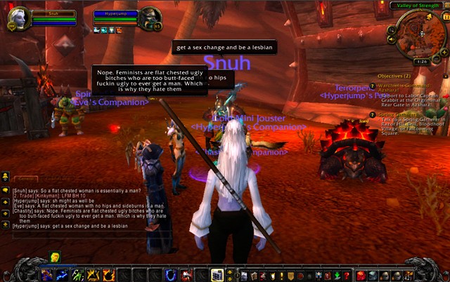 The Council on Gender Sensitivity and Behavioral Awareness In World of Warcraft