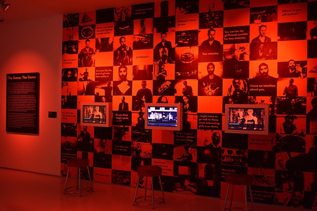The Game: The Game installed at the Museum of Moving Image (NYC) 2018