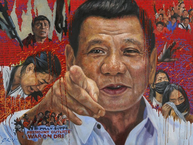 Unofficial Presidential Portrait of Rodrigo Duterte