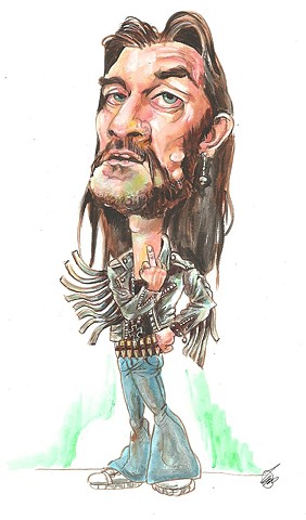 Lemmy caricature