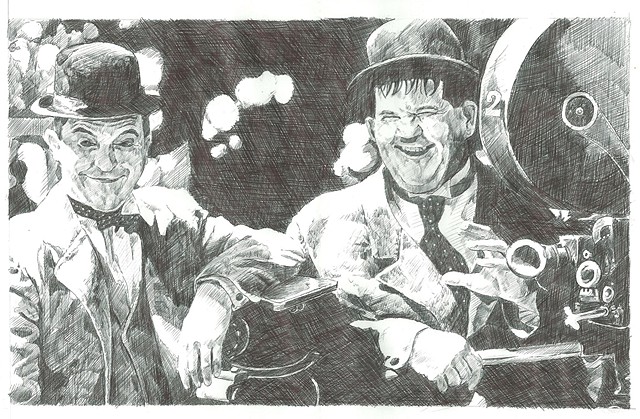 Mr Hardy and Mr Laurel