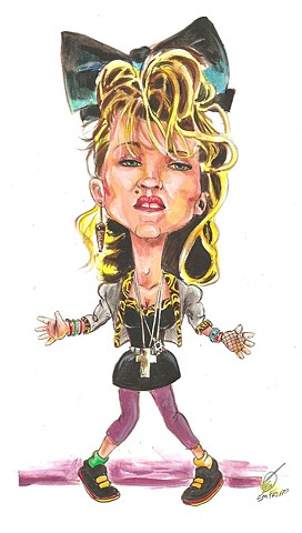 Madonna caricature