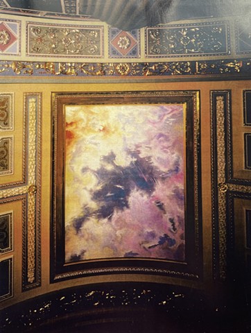 “SPRING”- St.Jean de Baptiste Cathedral, New York,NY. Ceiling Painting. 45ft. x 30ft.