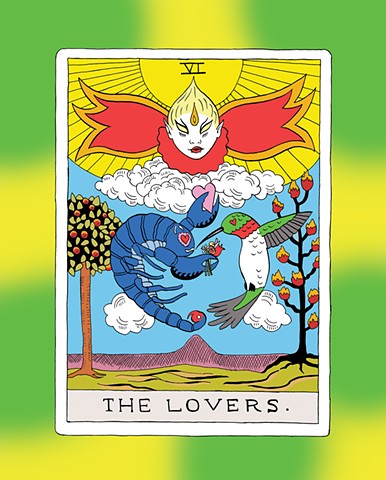 Scorpio Venus Rising #2 The Lovers Card