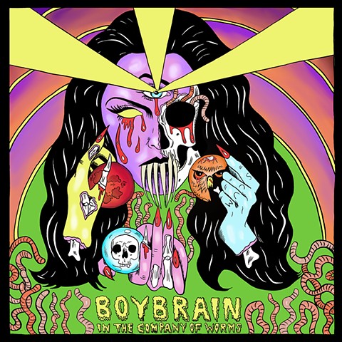 Boybrain: In the Company of Worms, Album Cover Art