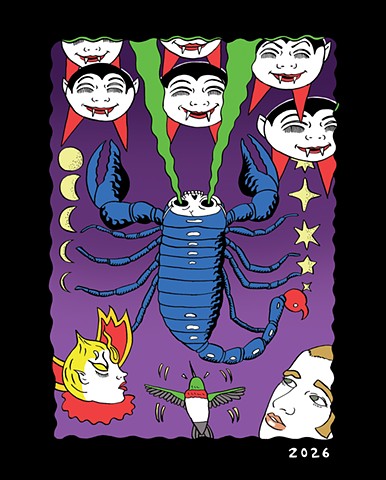 Scorpio Venus Rising #5 Back Cover