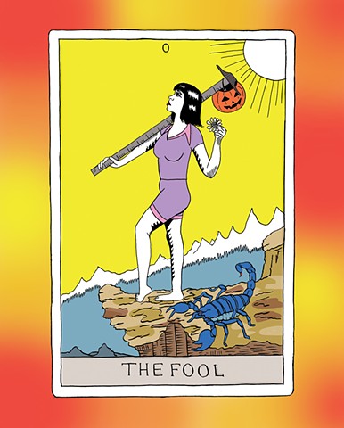 Scorpio Venus Rising #1 The Fool Card