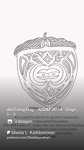 Art Every Day Month 2024 