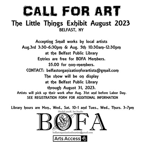 CALL FOR ARTISTS 