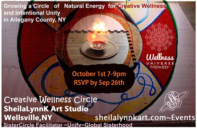 global unity, sister circle, sacred circle, WellsvilleNY, balance, UNIFY 